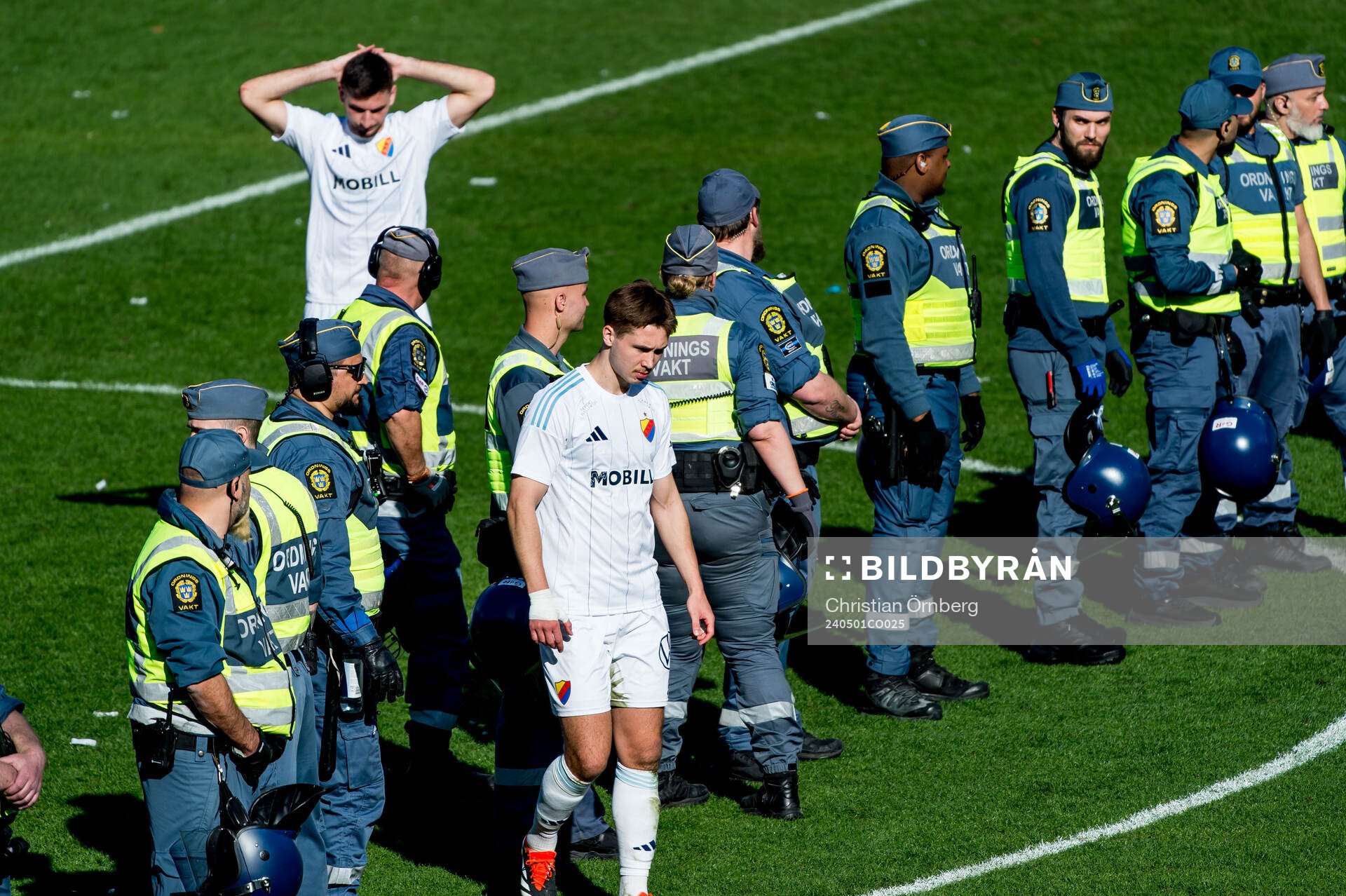 Djurgårdens spelare deppar