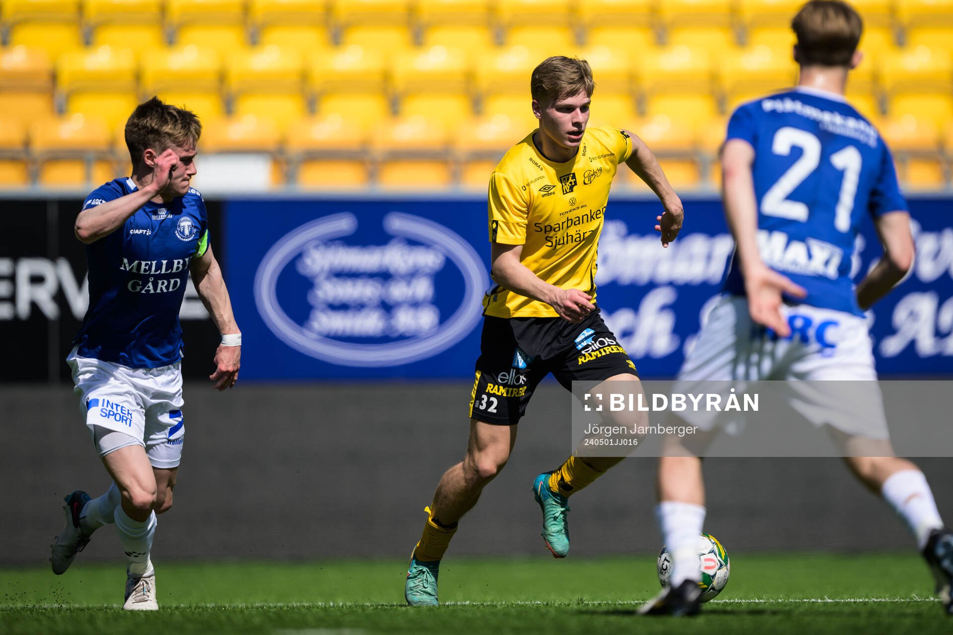 Trelleborgs Abbe Rehn och Elfsborgs Gottfrid Rapp