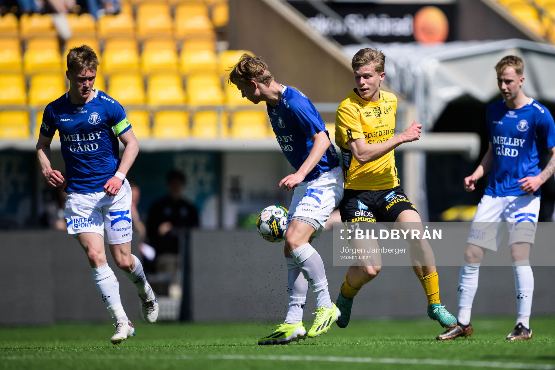 Trelleborgs Olof Larsson och Elfsborgs Gottfrid Rapp