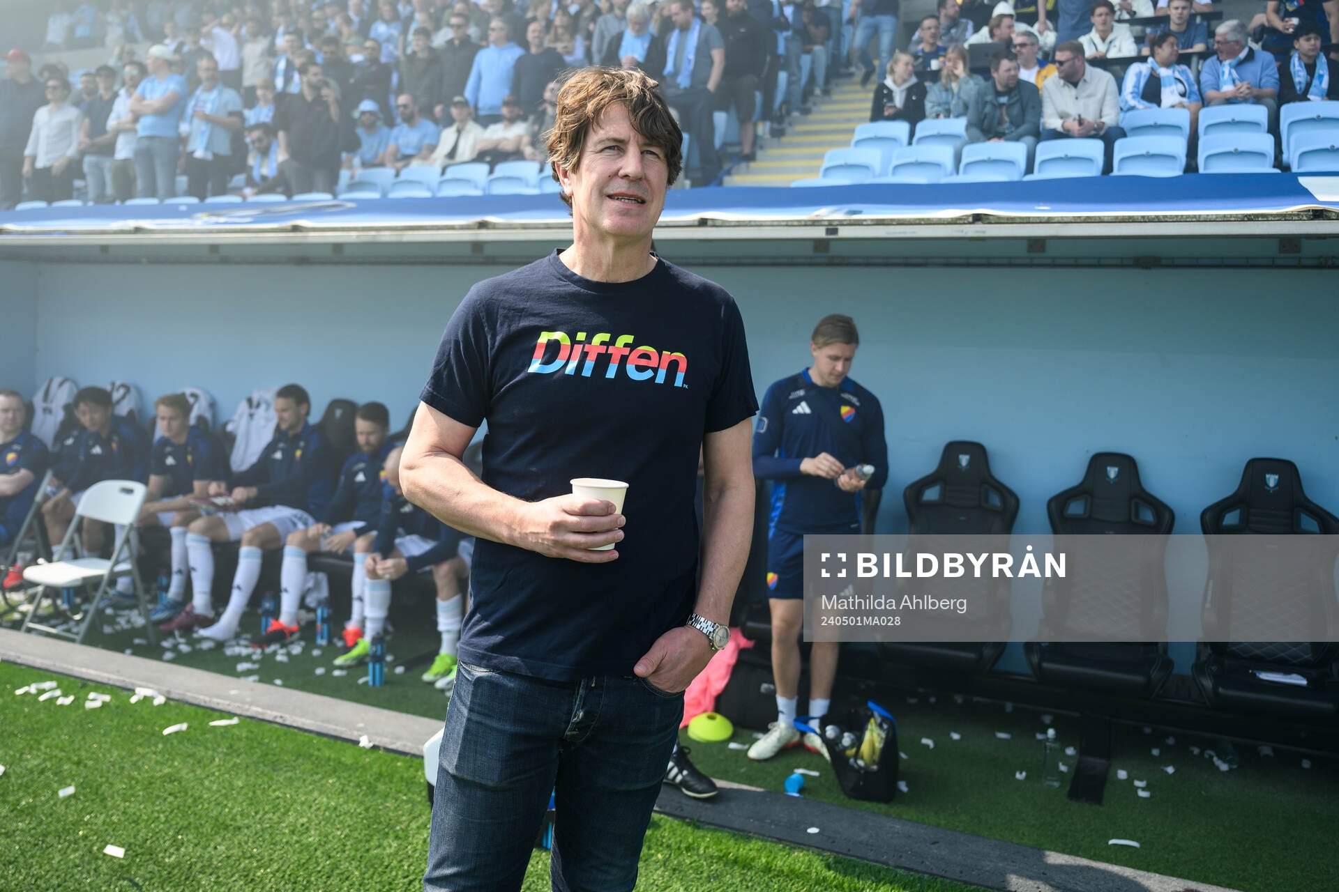 Djurgårdens tränare Thomas Lagerlöf