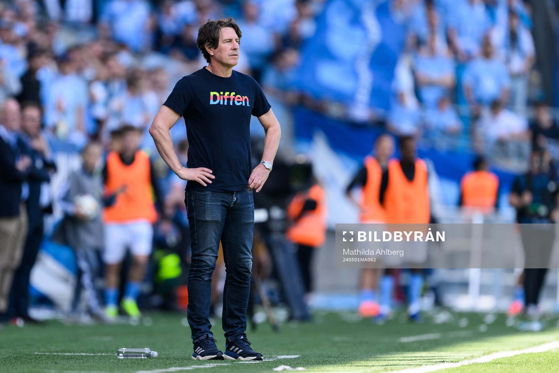 Djurgårdens tränare Thomas Lagerlöf