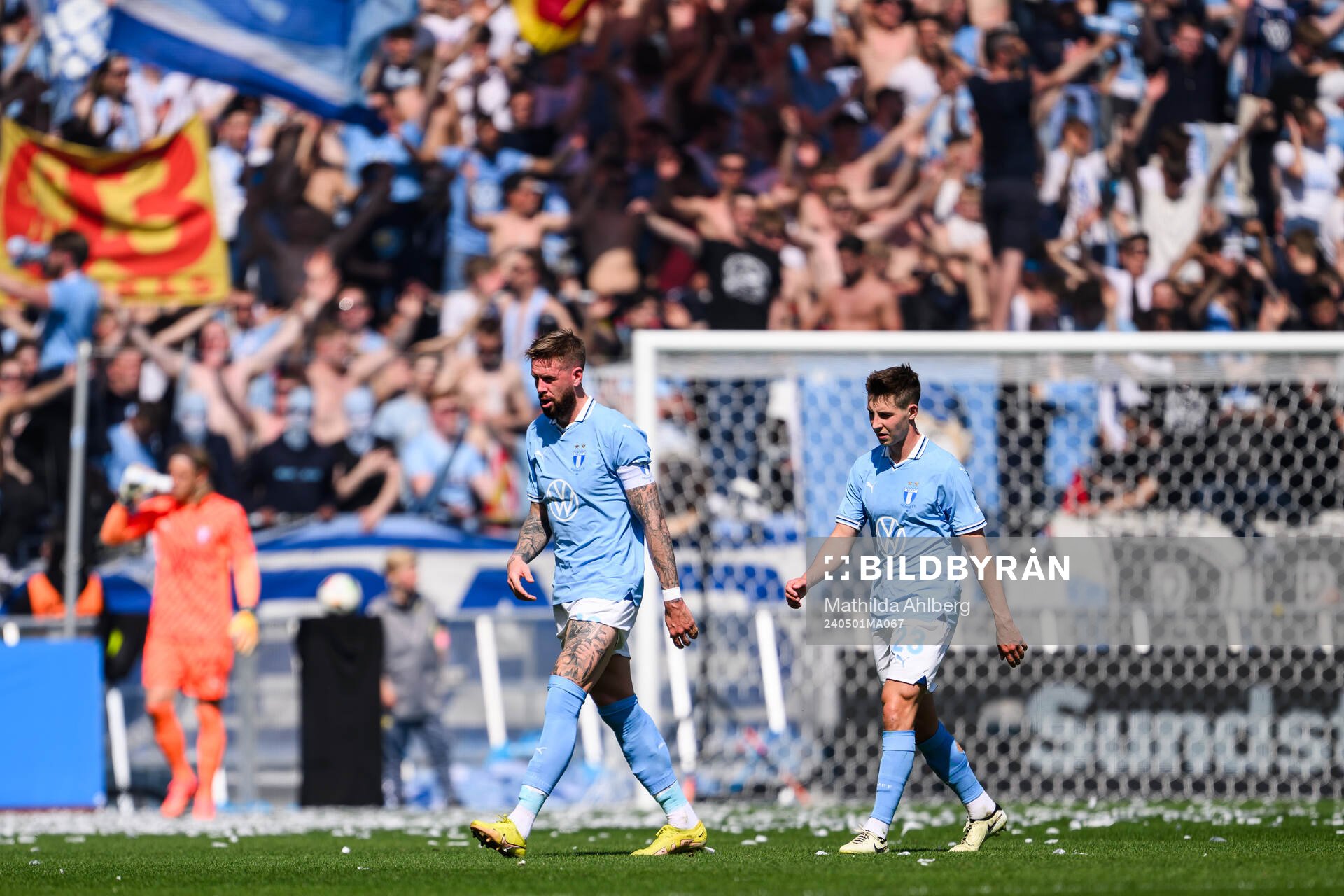 Malmö FFs Pontus Jansson i halvtid