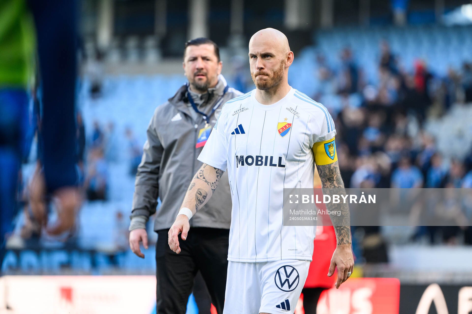 Djurgårdens Magnus Eriksson deppar