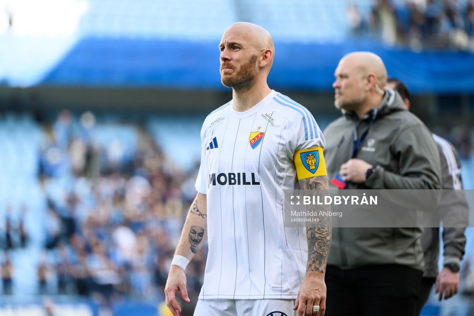 Djurgårdens Magnus Eriksson deppar