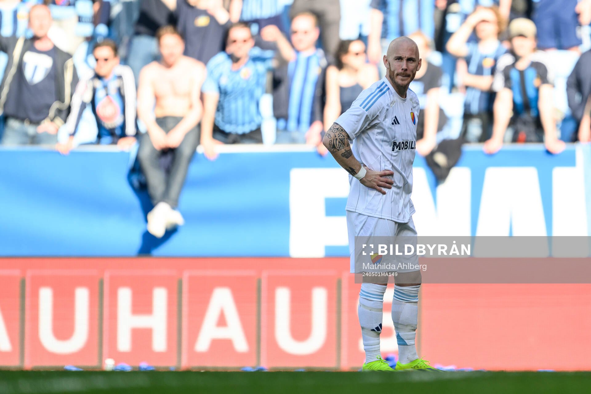 Djurgårdens Magnus Eriksson deppar