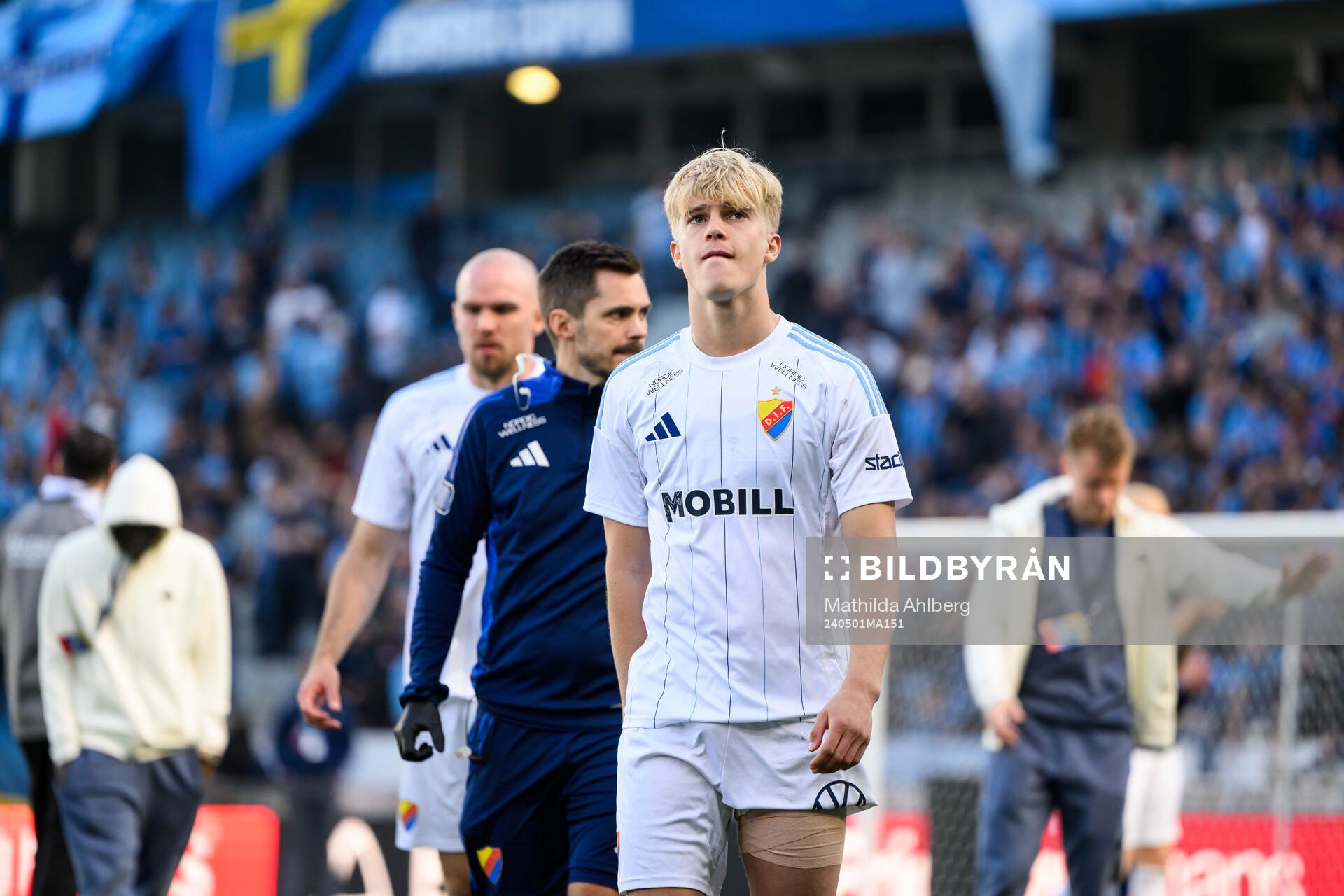 Djurgårdens Lucas Bergvall deppar