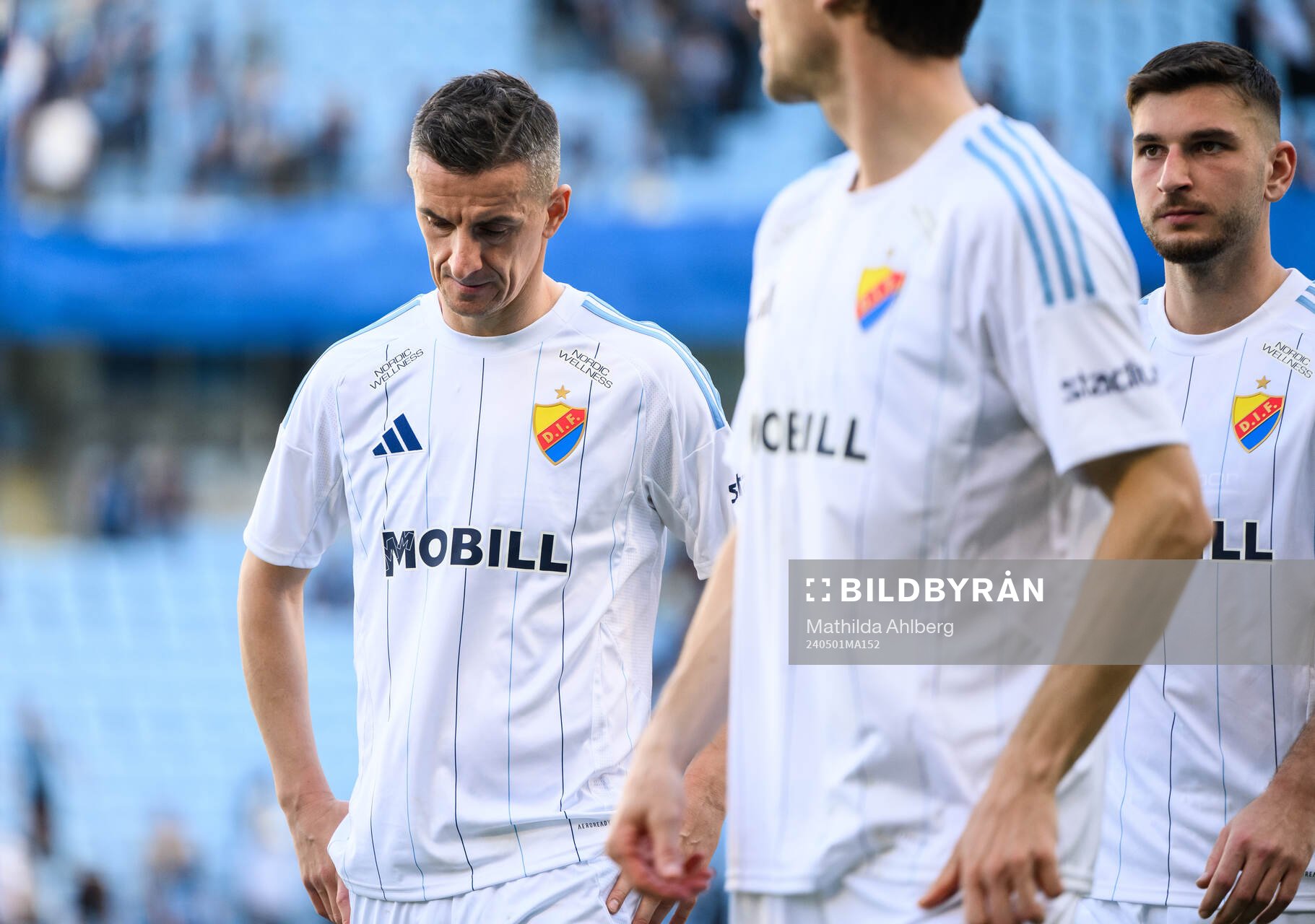 Djurgårdens Haris Radetinac deppar