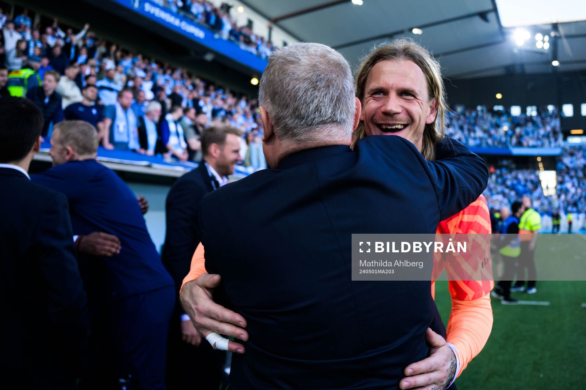 Malmö FFs målvakt Johan Dahlin
