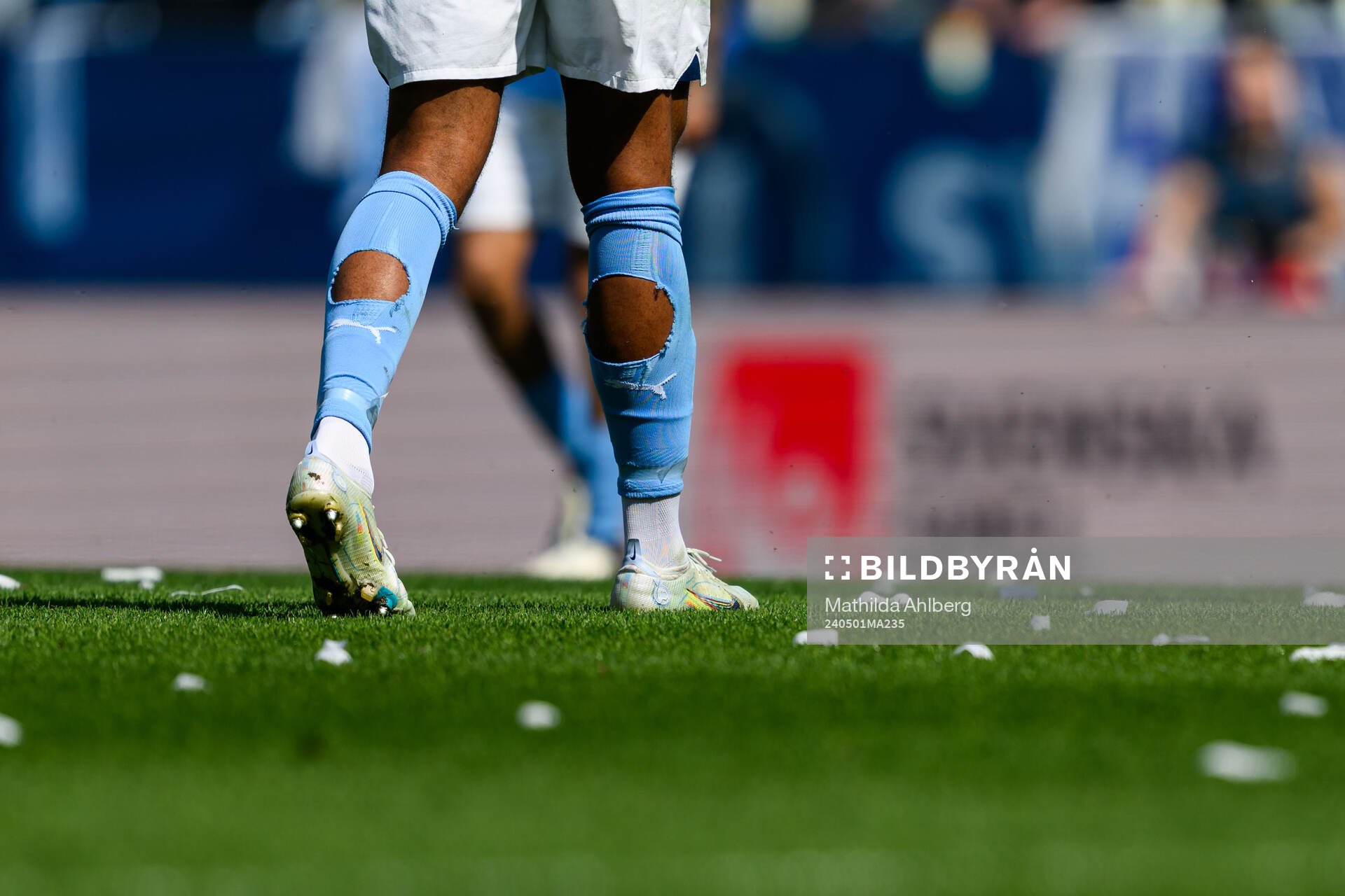 Malmö FFs Isaac Thelins strumpor