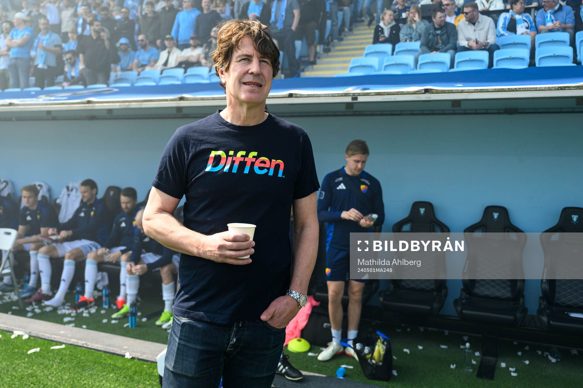 Djurgårdens tränare Thomas Lagerlöf