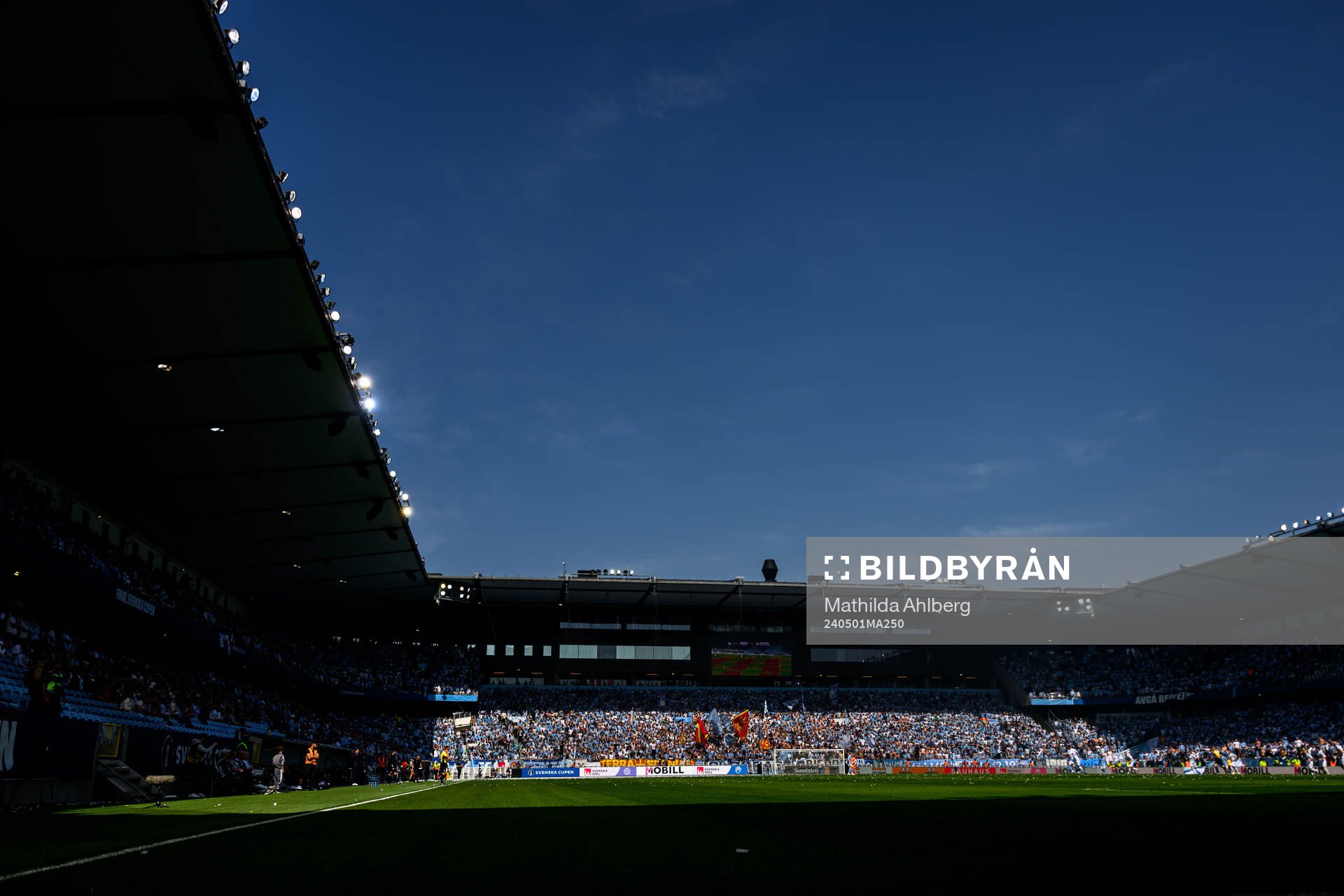Interiör av Eleda stadion