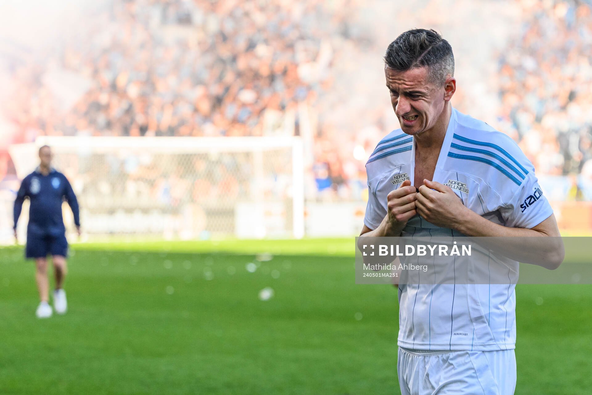 Djurgårdens Haris Radetinac deppar