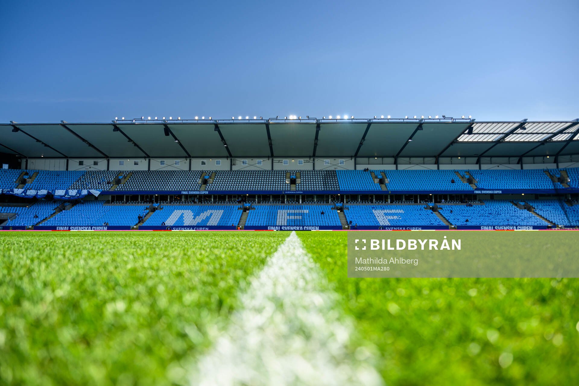 Interiör av Eleda stadion
