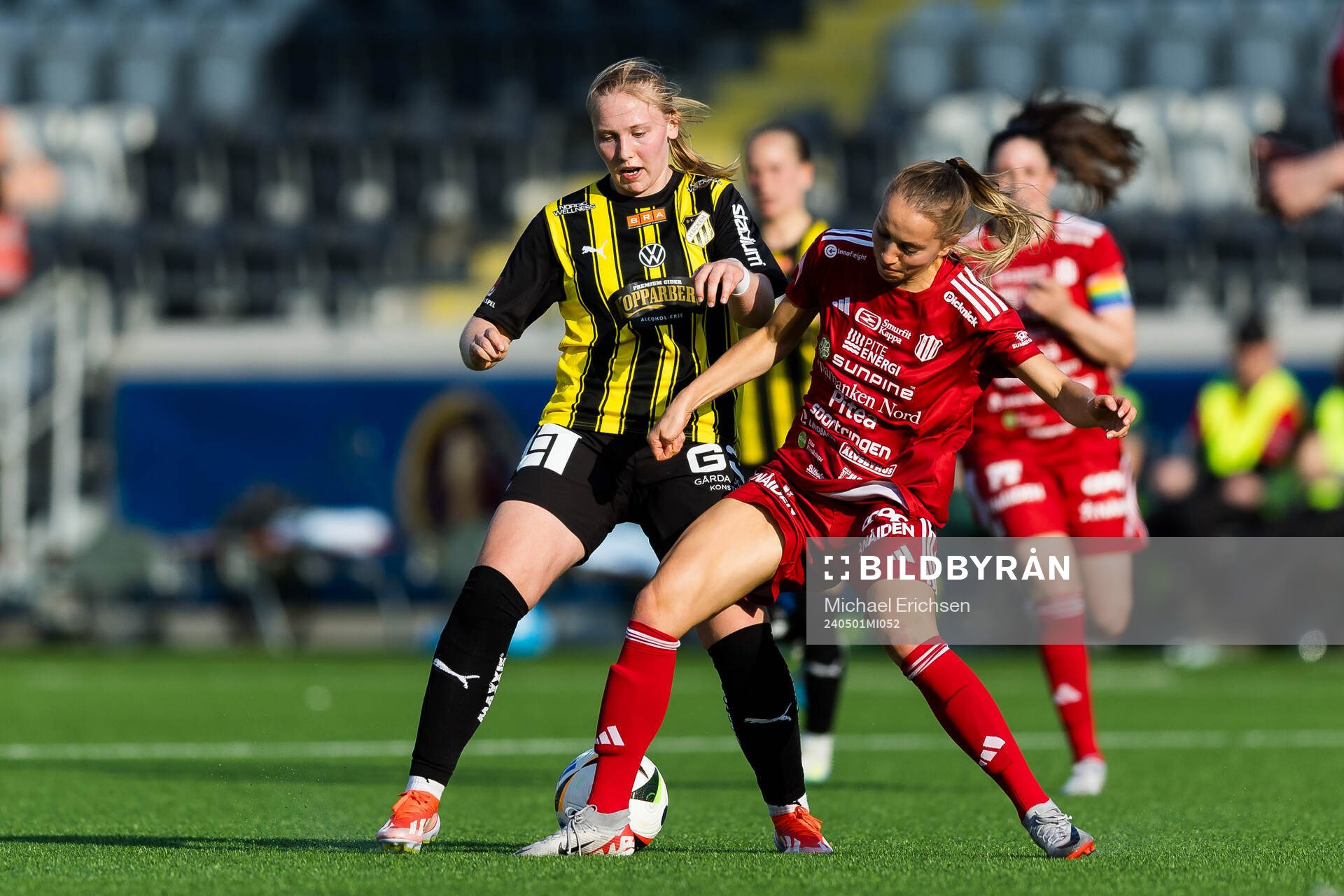 Häckens Johanna Fossdalsá Sørensen och Piteås Sara