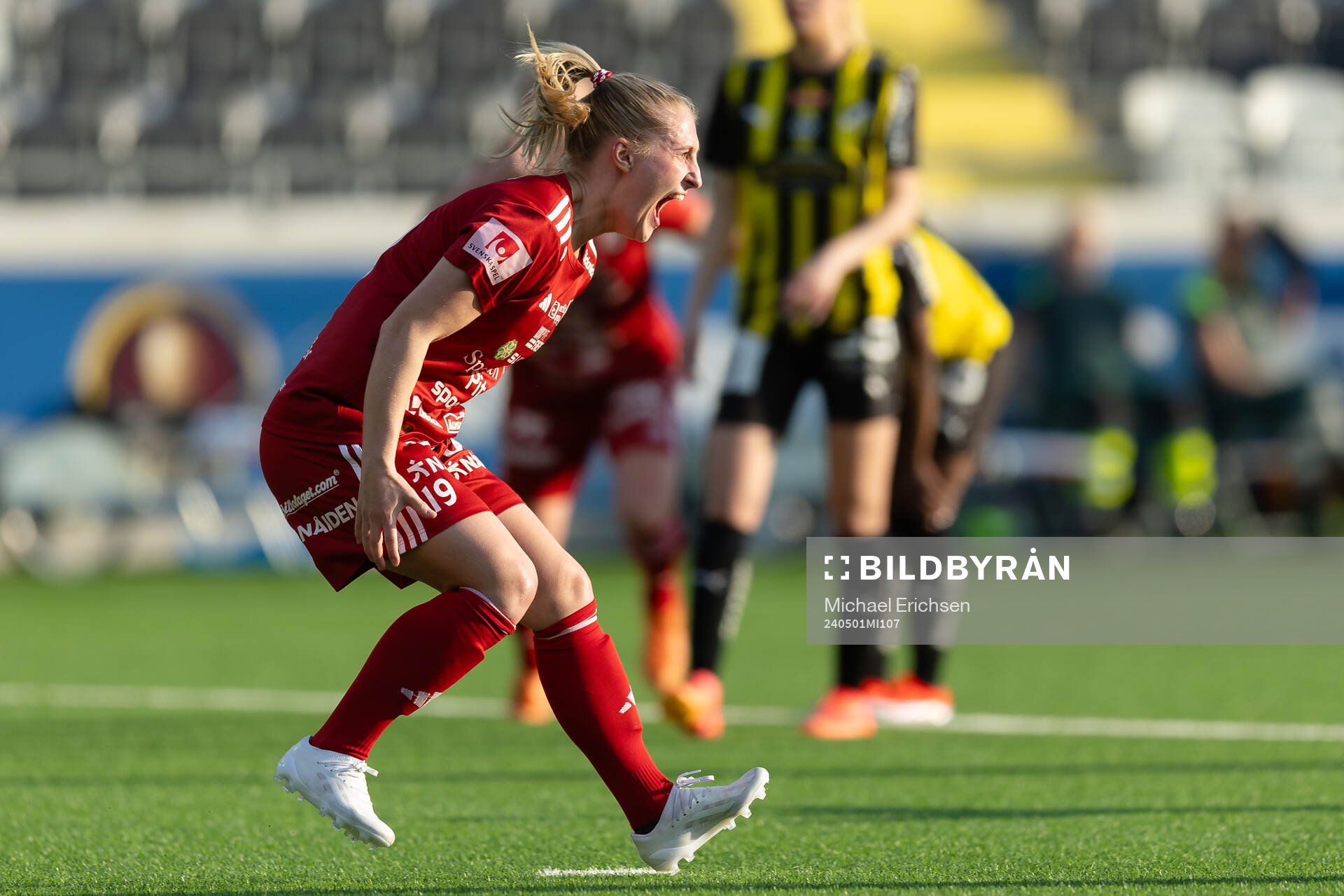 Piteås Emma Viklund jublar
