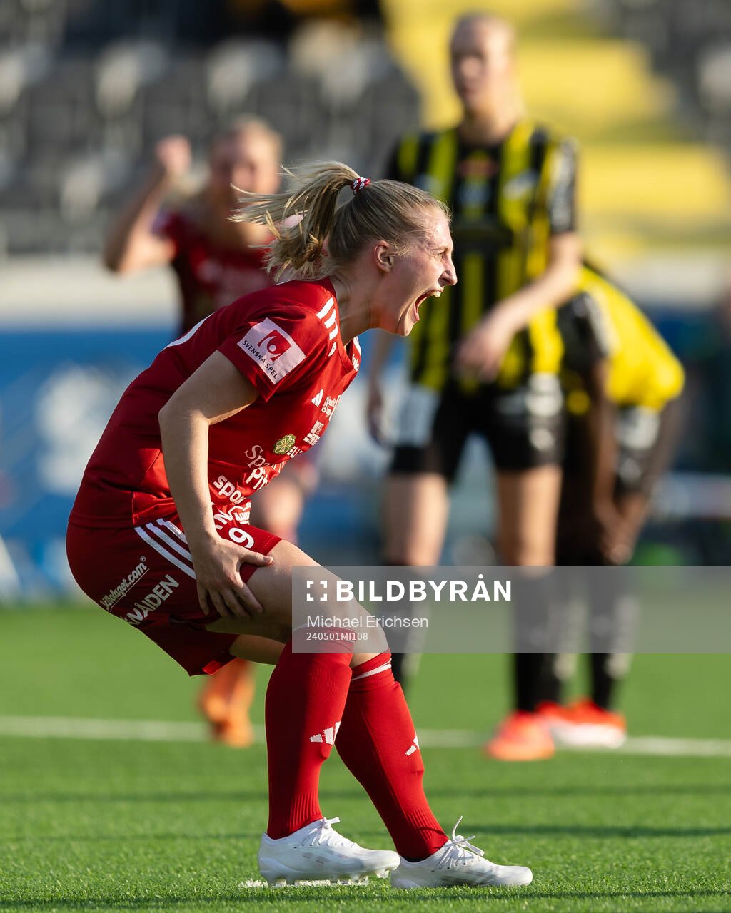 Piteås Emma Viklund jublar