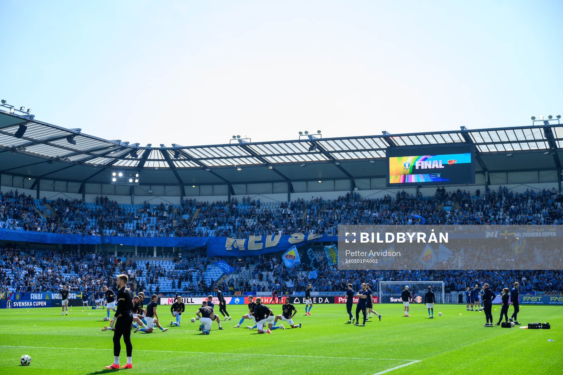 Malmö FFs spelare vörmer upp
