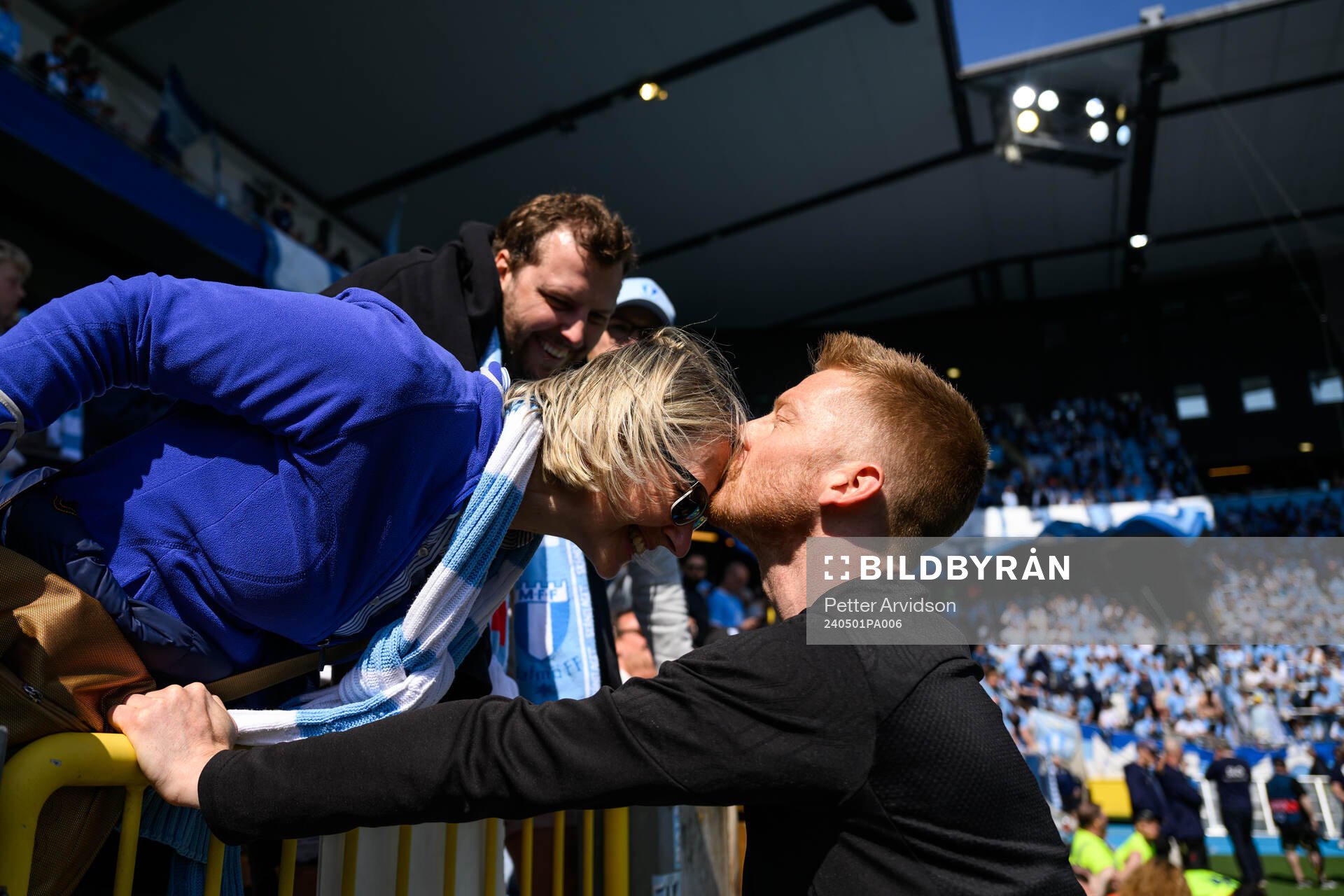 Malmö FFs Anders Christiansen med familj