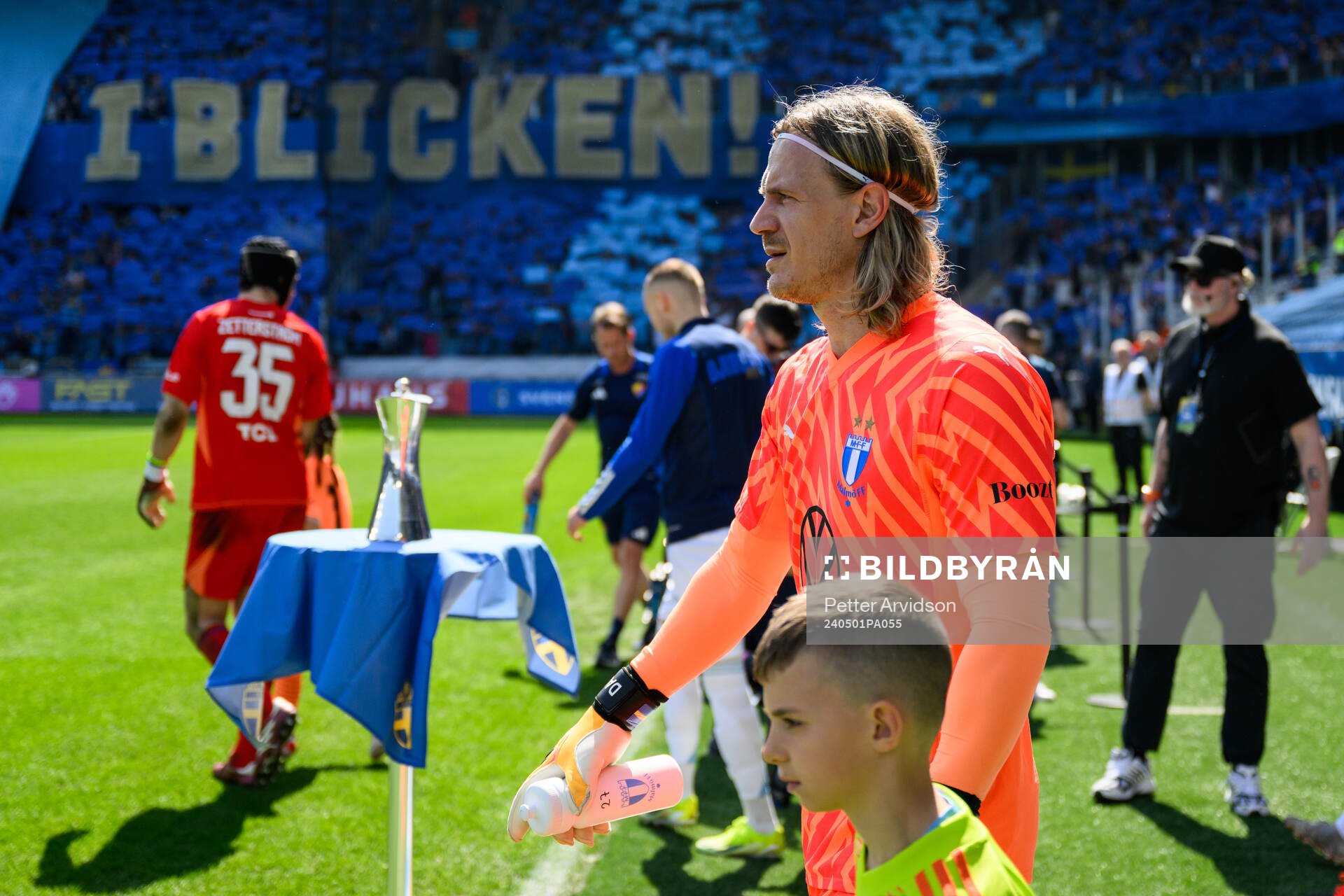 Malmö FFs målvakt Johan Dahlin