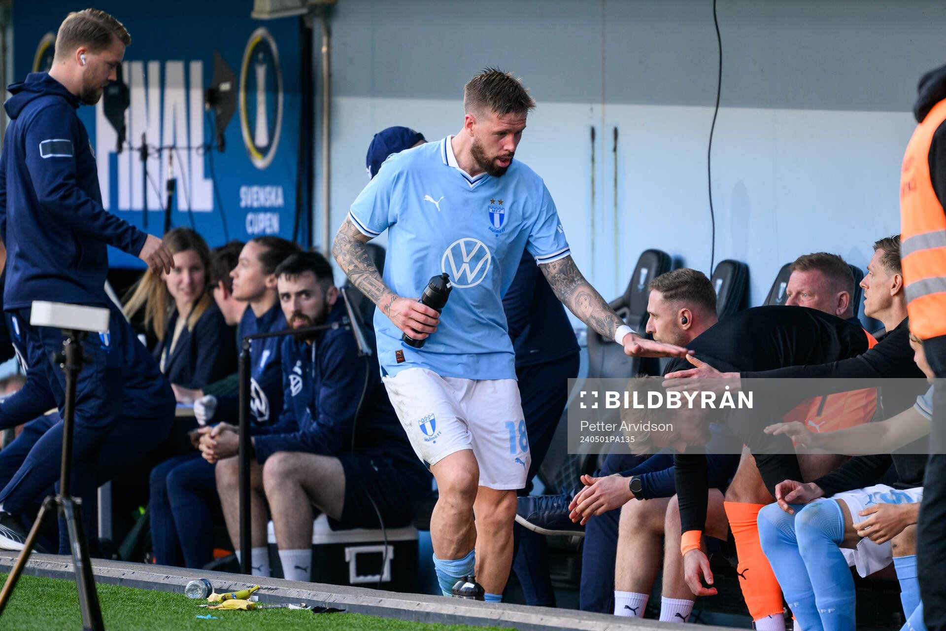 Malmö FFs Pontus Jansson byts ut