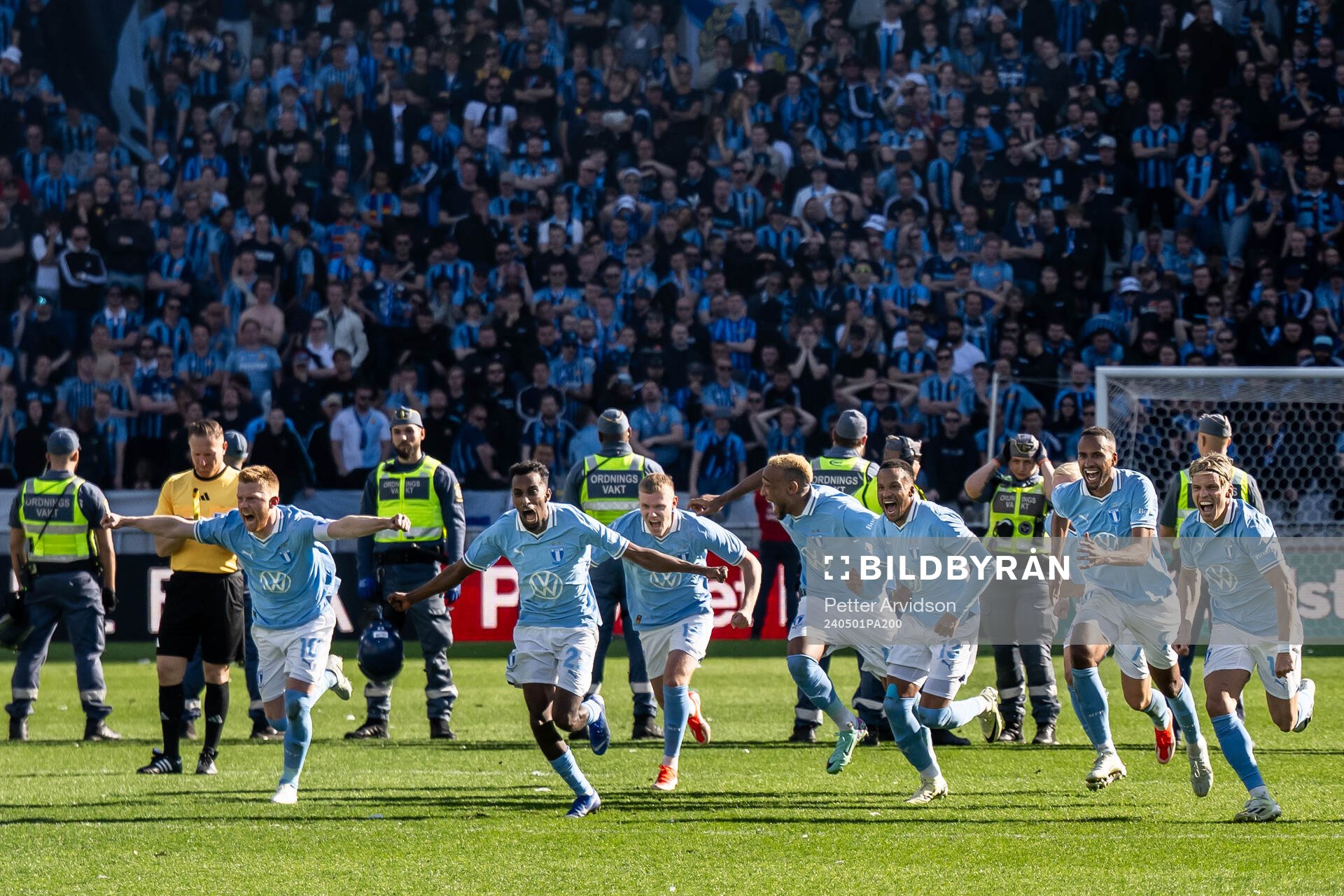 Malmö FFs Anders Christiansen, Taha Abdi Ali, Sebastian