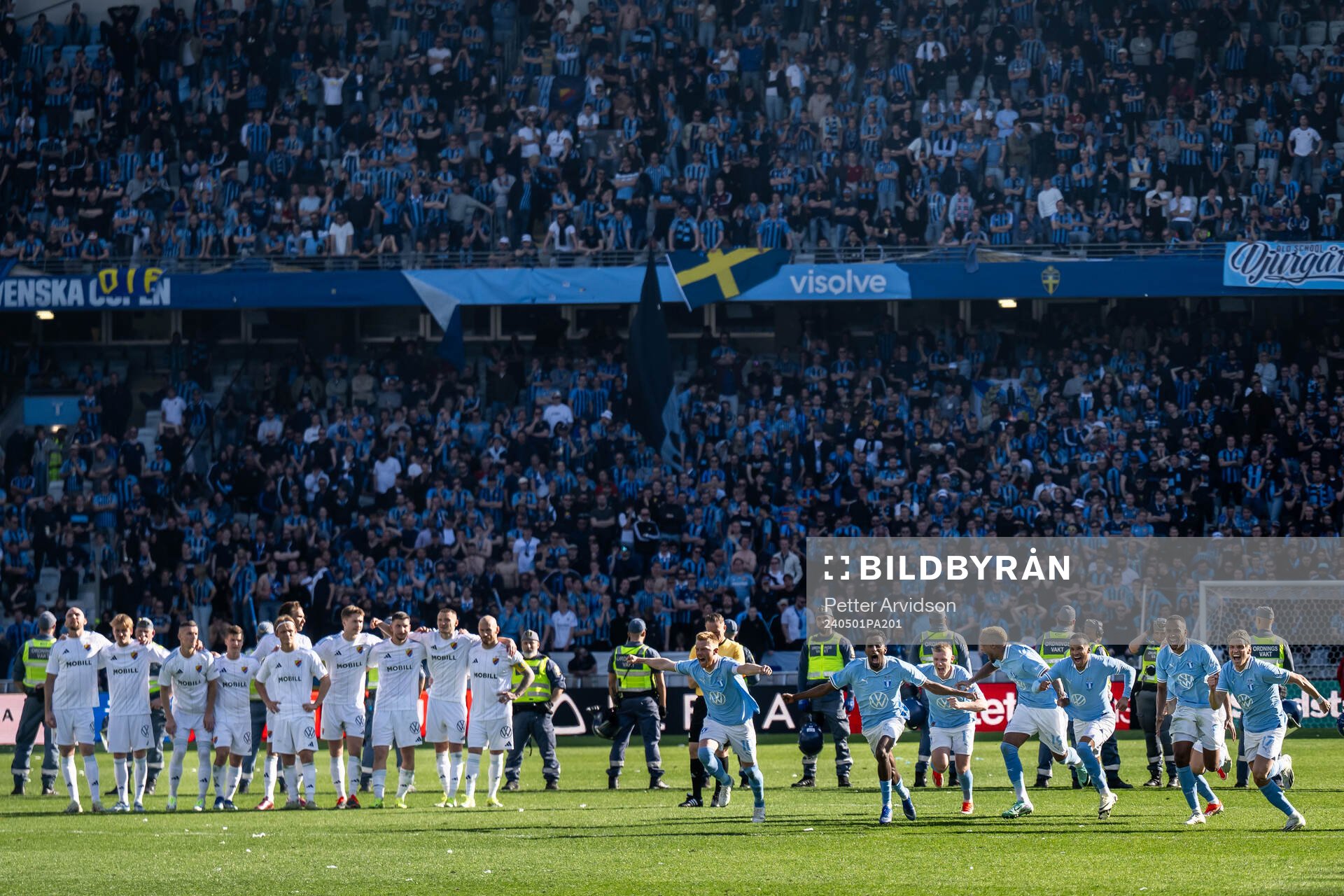 Malmö FFs Anders Christiansen, Taha Abdi Ali, Sebastian