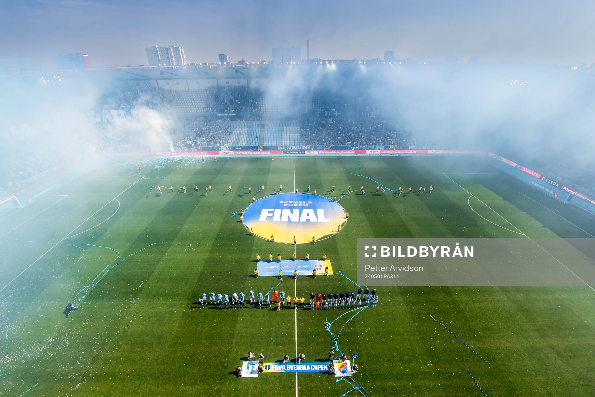 Lineup på Eleda Stadion