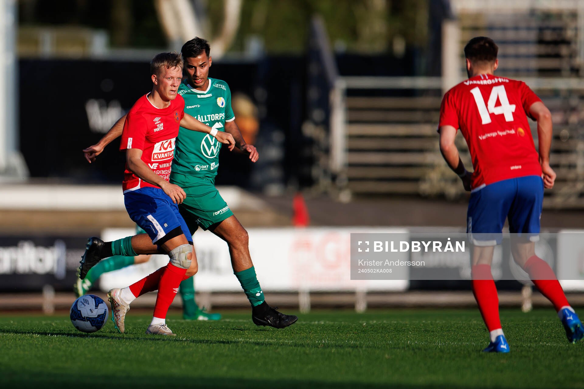 Varbergs Melwin Dahlin och Landvetters Ahmed Hussain