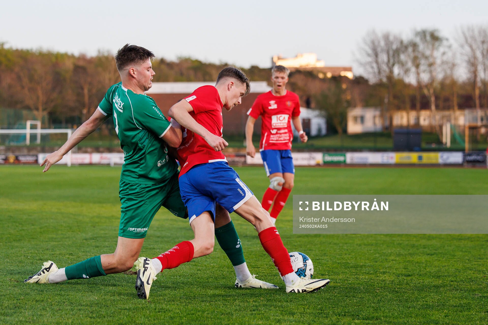Landvetters Edvin Svalling och Varbergs Rasmus Cronvall