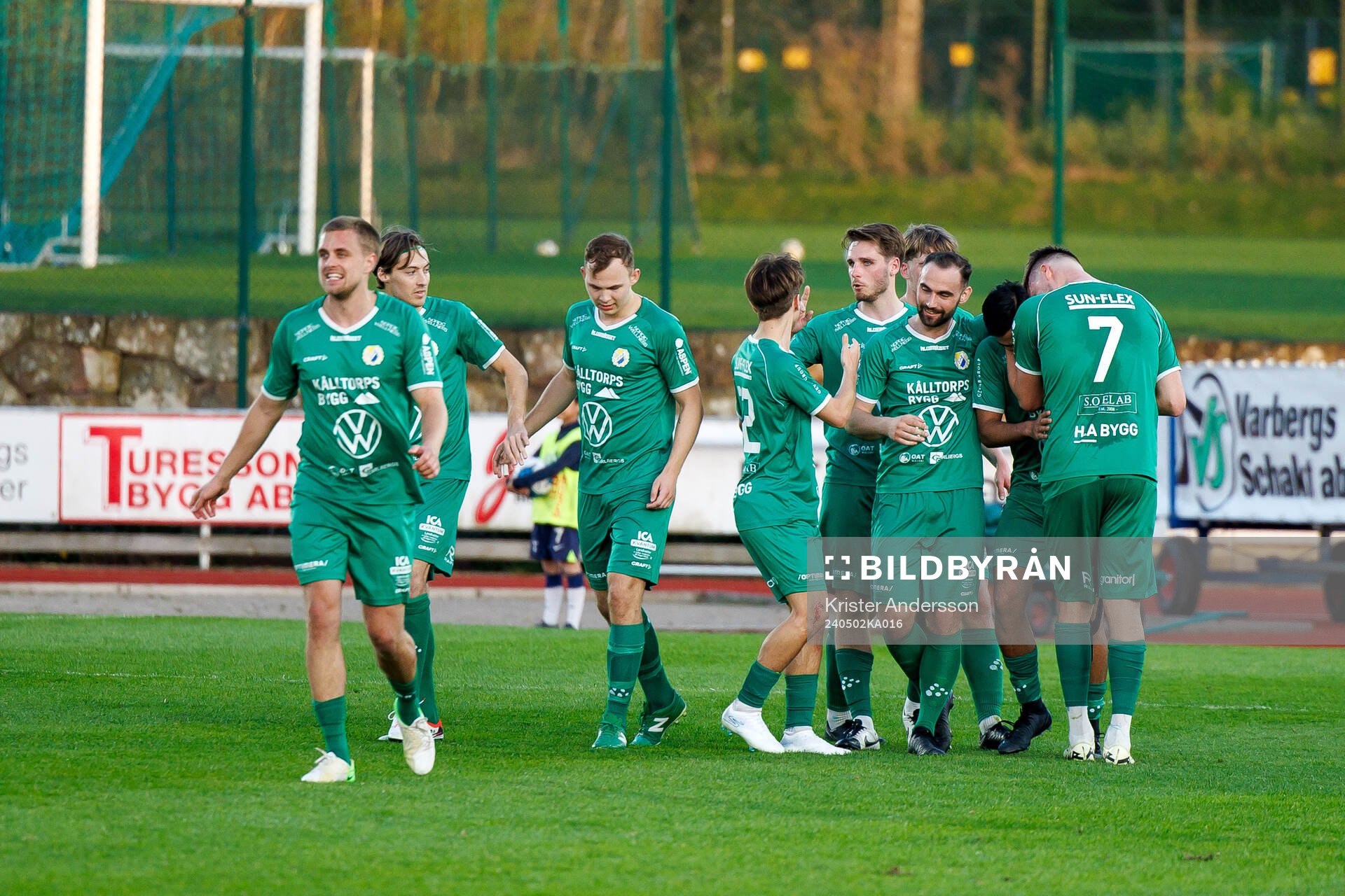 Landvetters spelar jublar