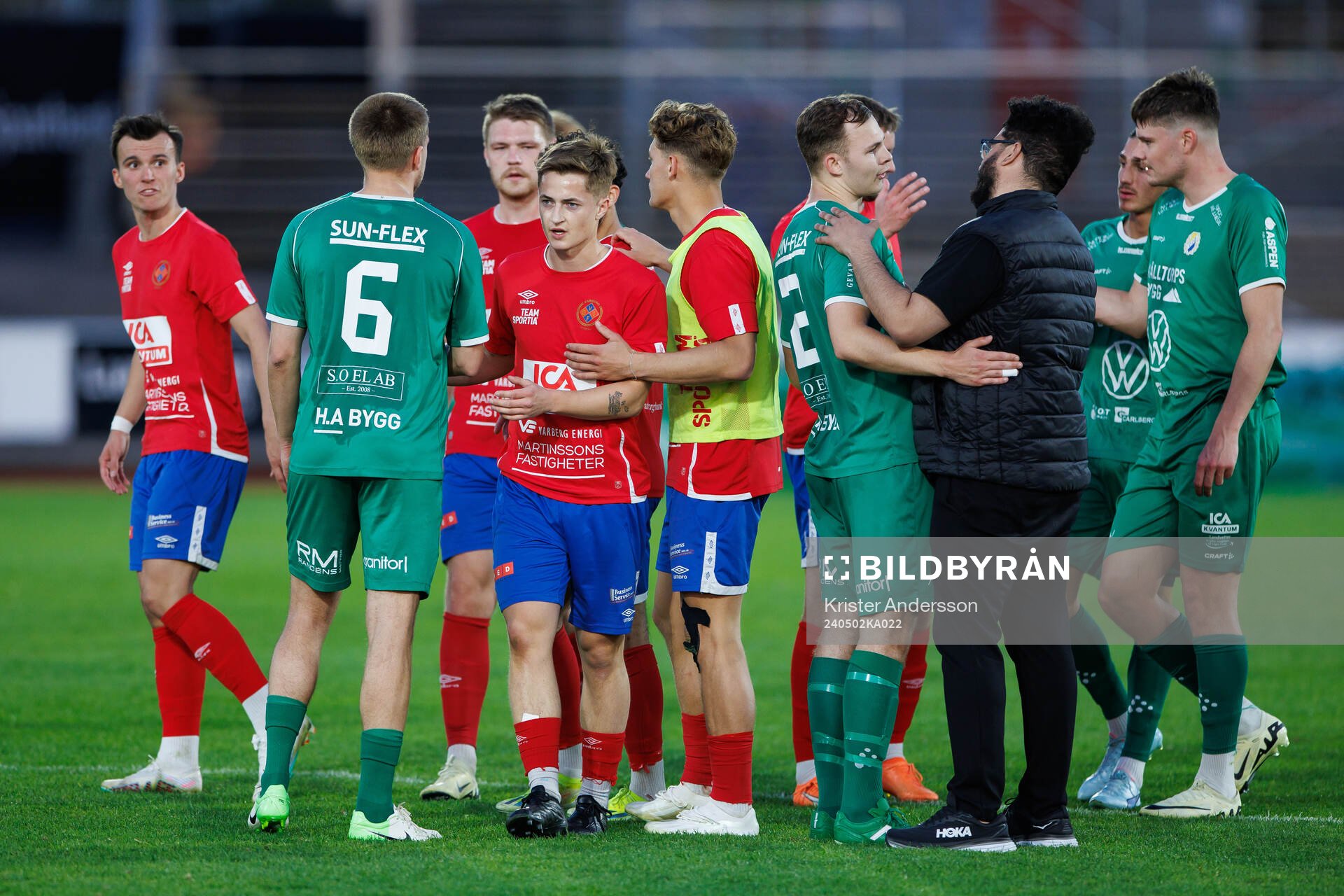 Varbergs spelare deppar