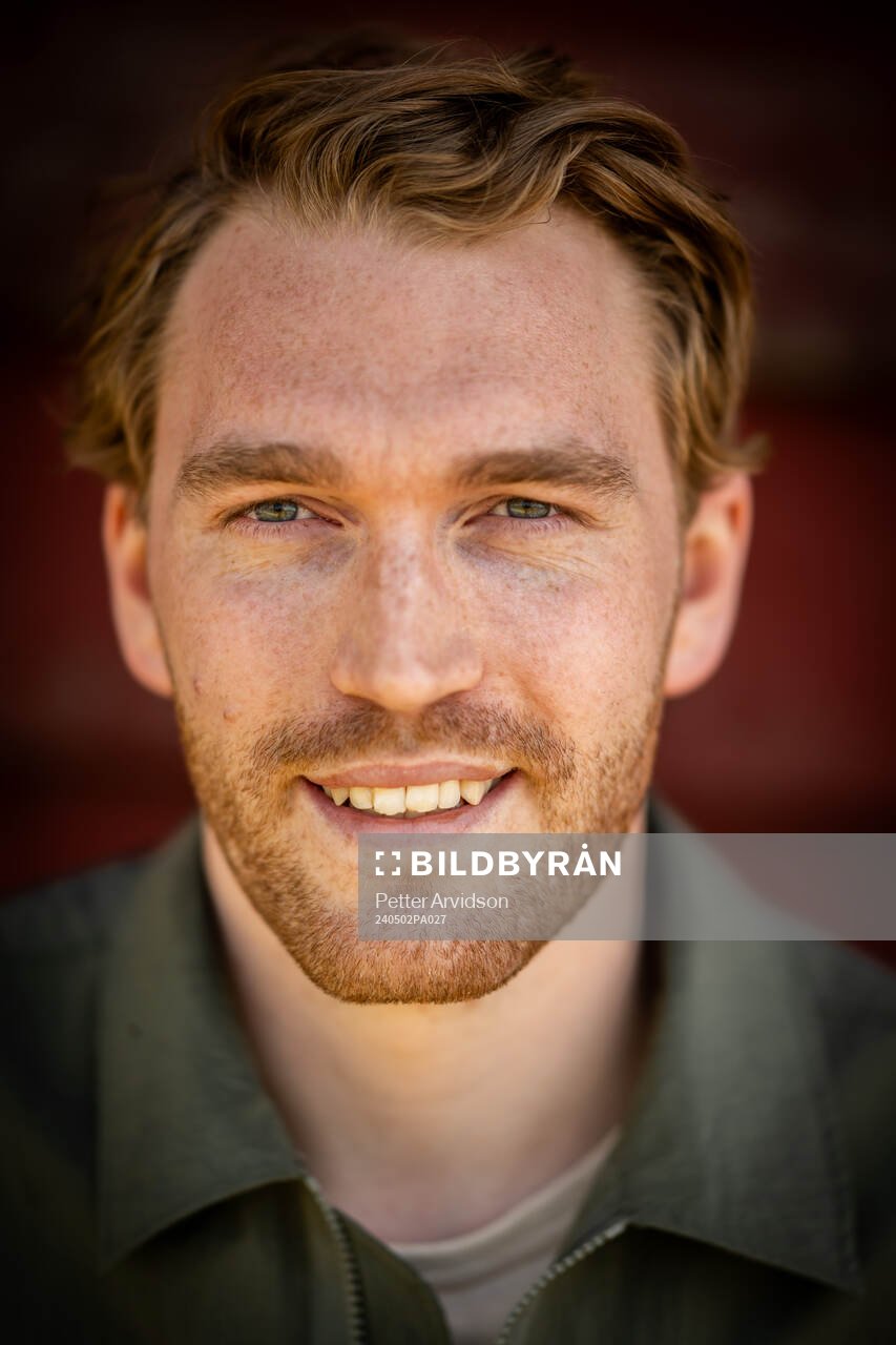 Oscar Eklind som skrivit på för NHL-laget Philadelphia