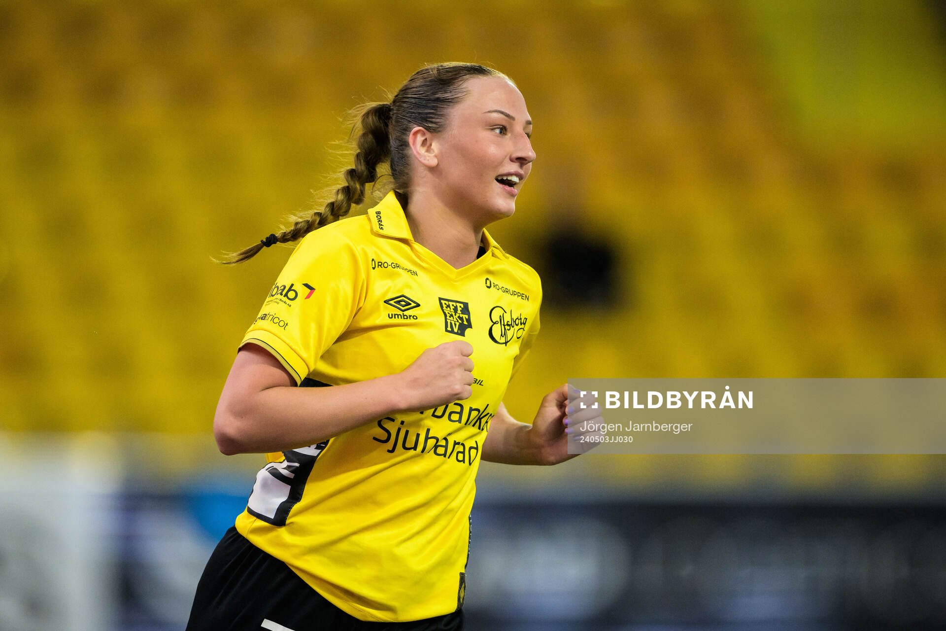 Elfsborgs Stina Jensen jublar