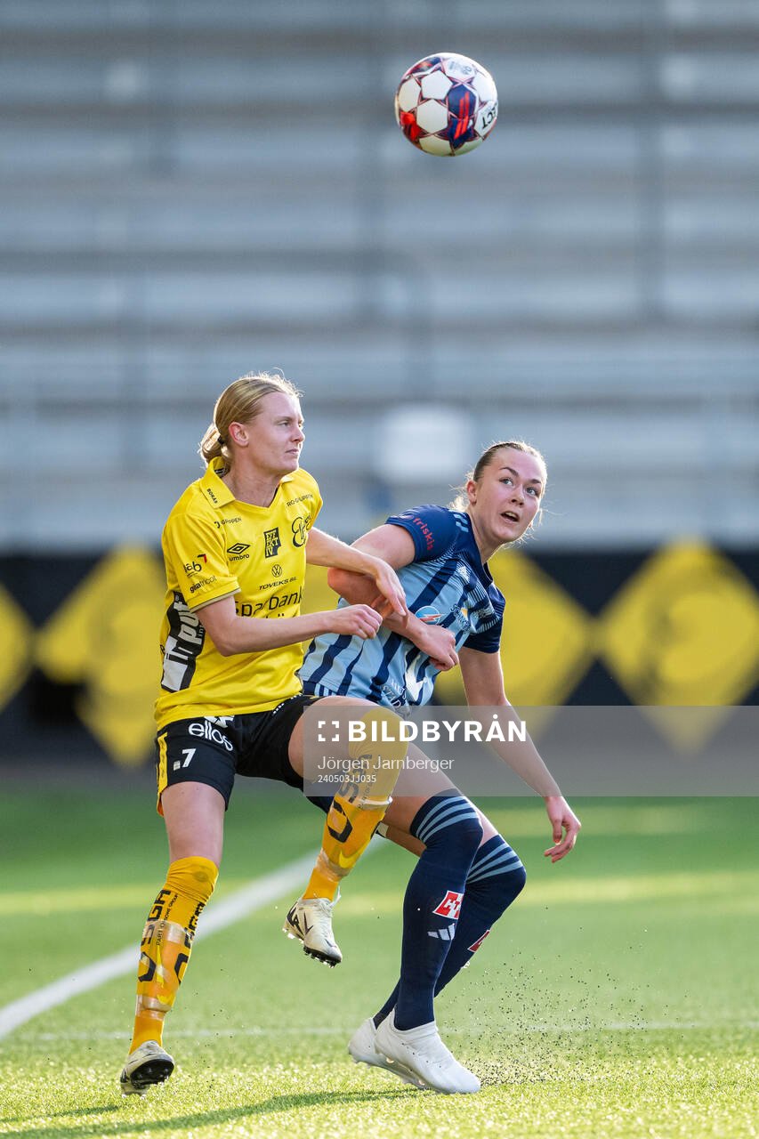 Elfsborgs Hanna Jiozon och Husqvarnas Ronja Lind