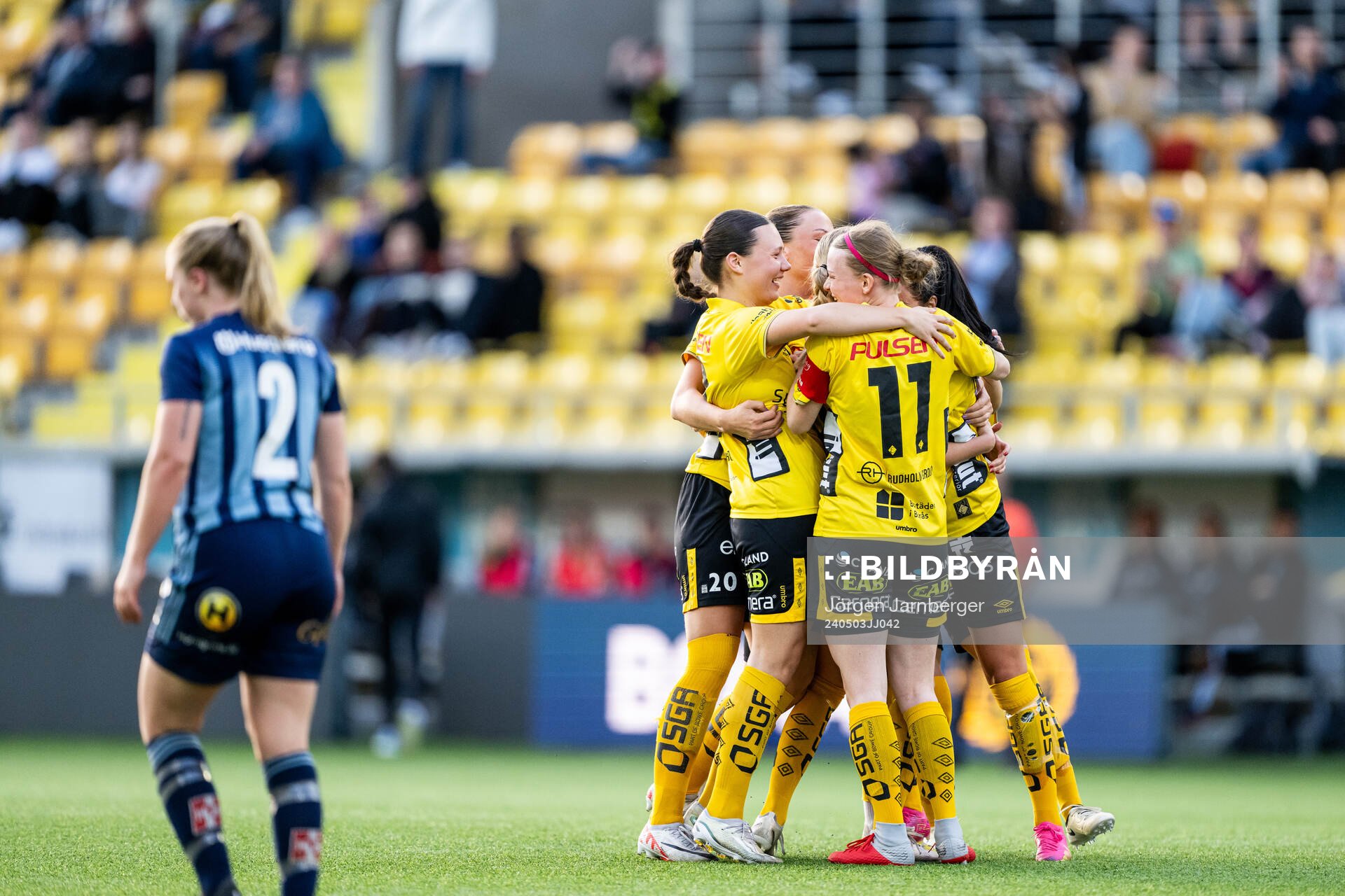 Elfsborgs spelare jublar