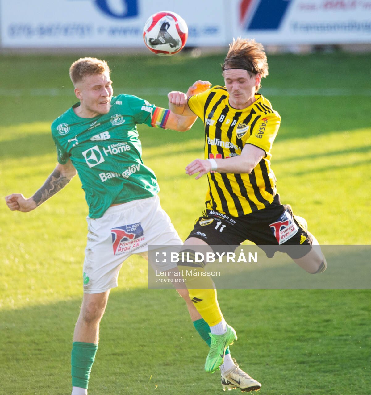 IFK Hässleholms Kasper Månsson i matchen i div. 2 mellan