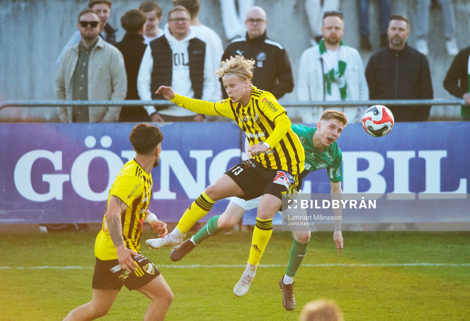 IFK Hässleholms Alvin Holmgren i matchen i div. 2 mellan