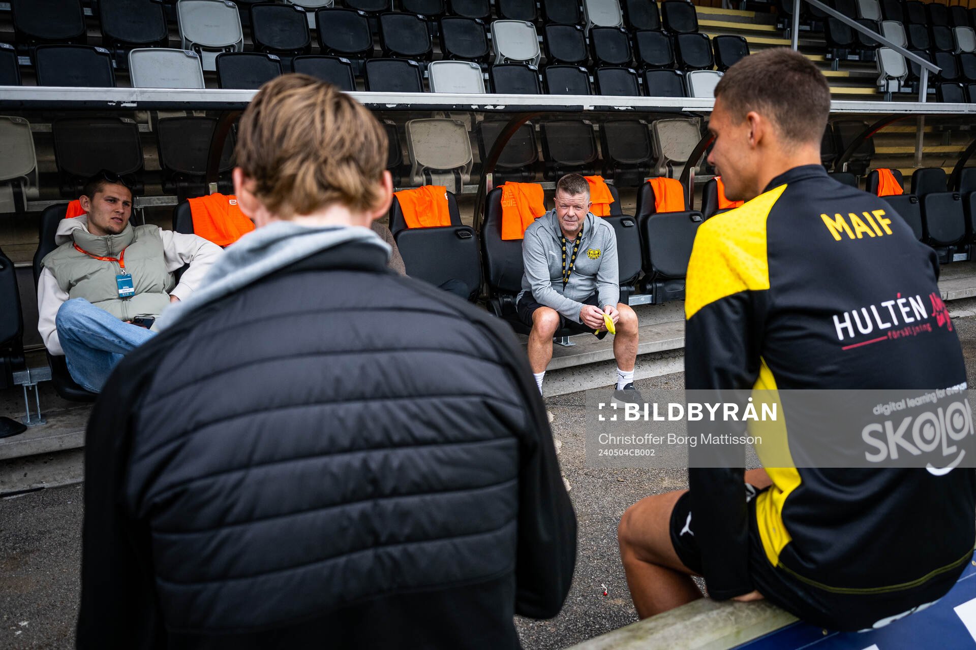 Mjällbys tränare Anders Torstensson