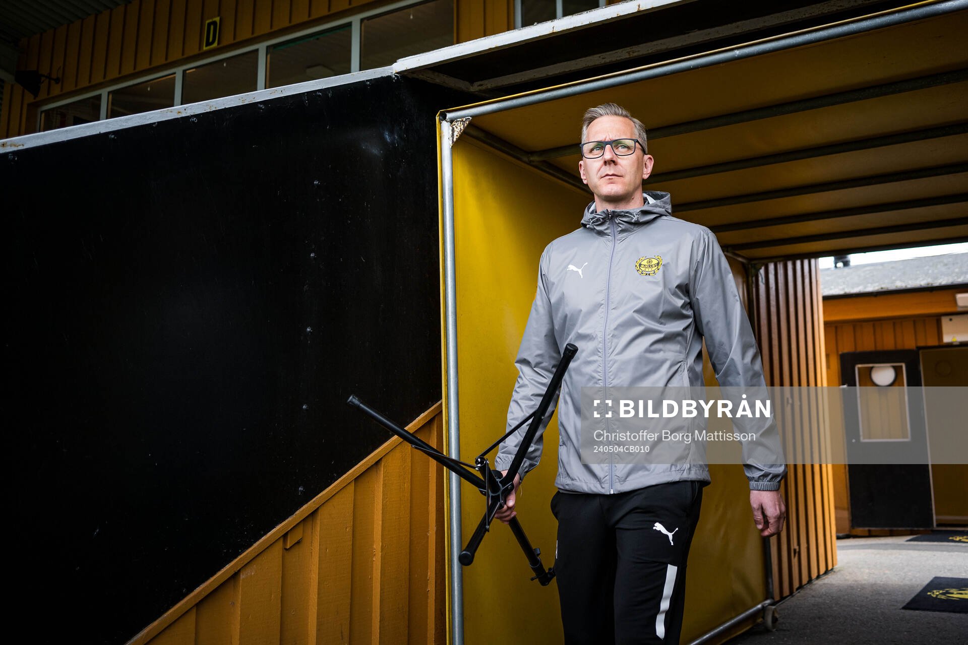 Mjällbys assisterande tränare Christofer Augustsson