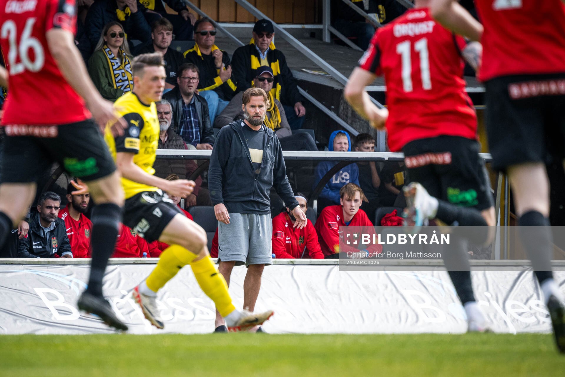 Brommapojkarnas tränare Olof Mellberg