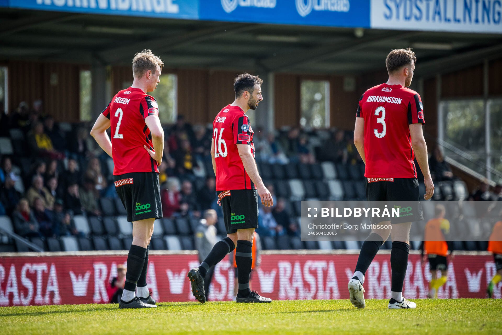 Brommapojkarnas Torbjörn Lysaker Heggem, André Calisir