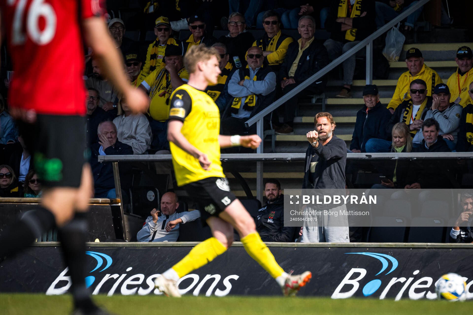 Brommapojkarnas tränare Olof Mellberg