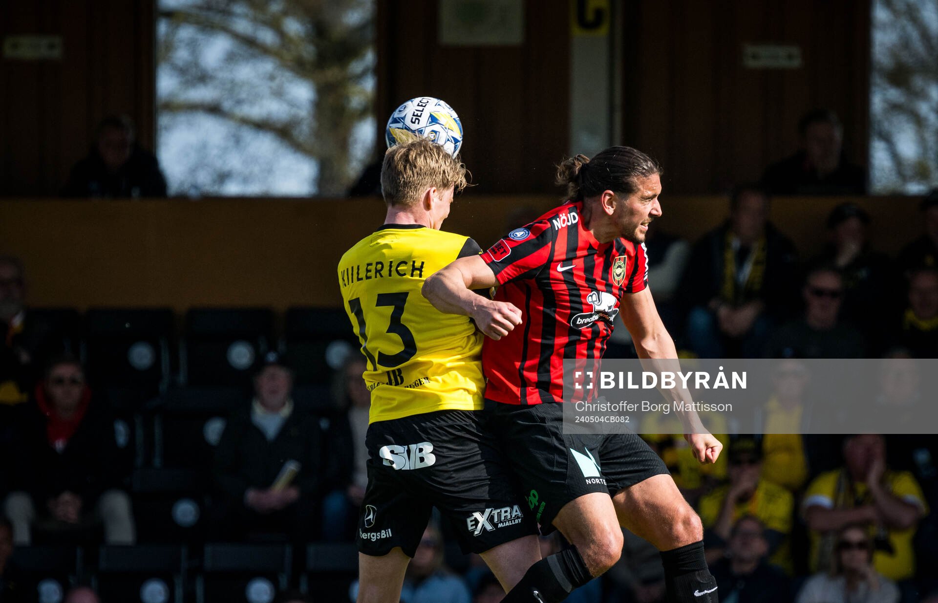 Mjällbys Jacob Kiilerich Rask och Brommapojkarnas Nikola