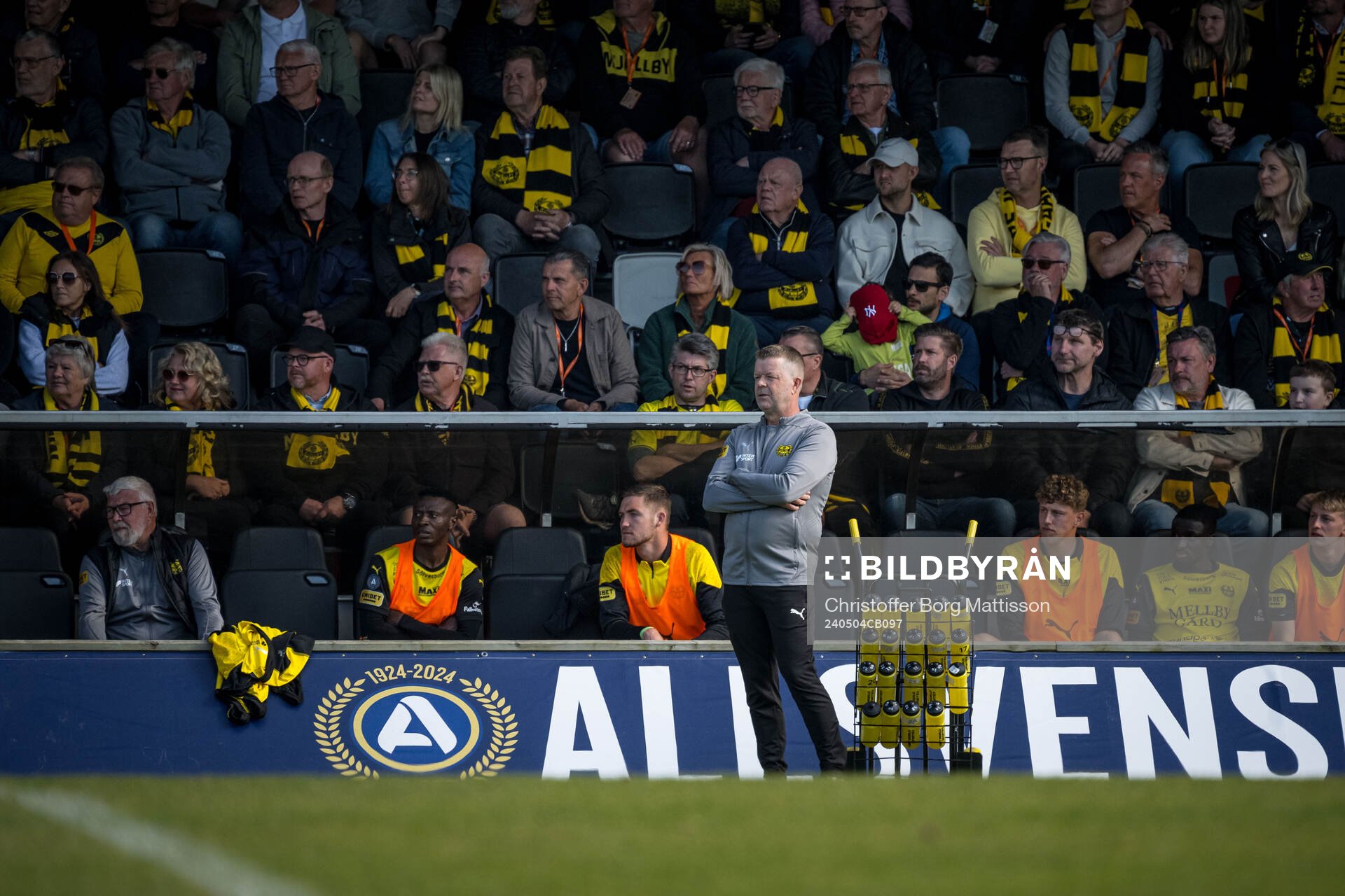 Mjällbys tränare Anders Torstensson