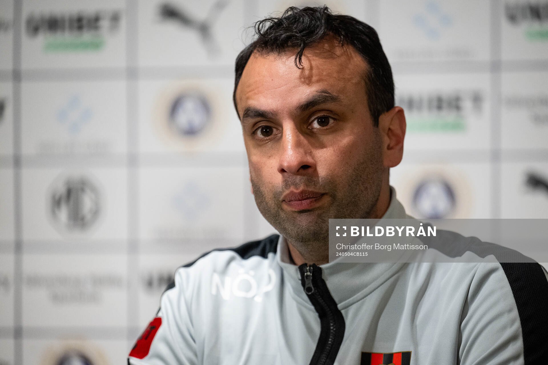 Brommapojkarnas tränare Andreas Engelmark