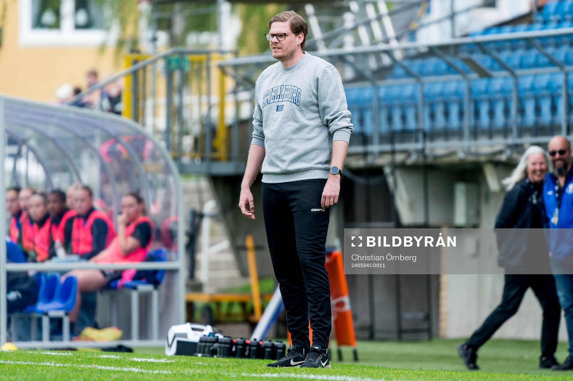 Trelleborgs tränare Joakim Felldin
