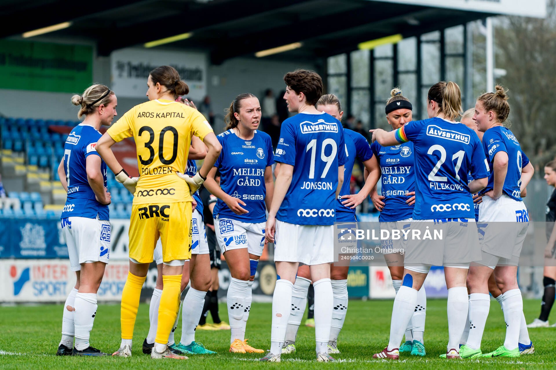Trelleborgs spelare deppar