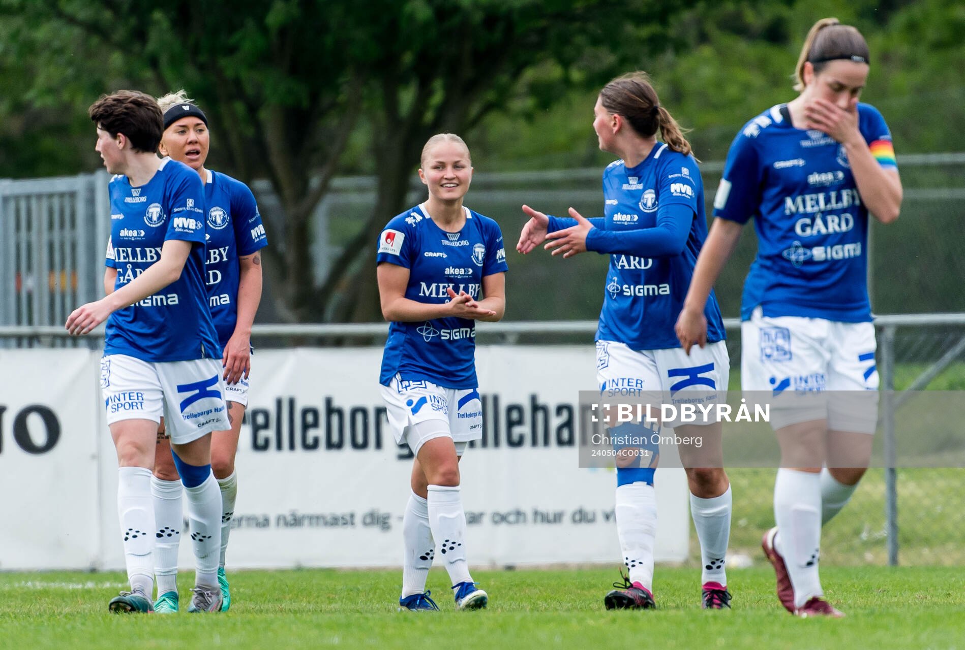 Trelleborgs Lova Sternfeldt jublar