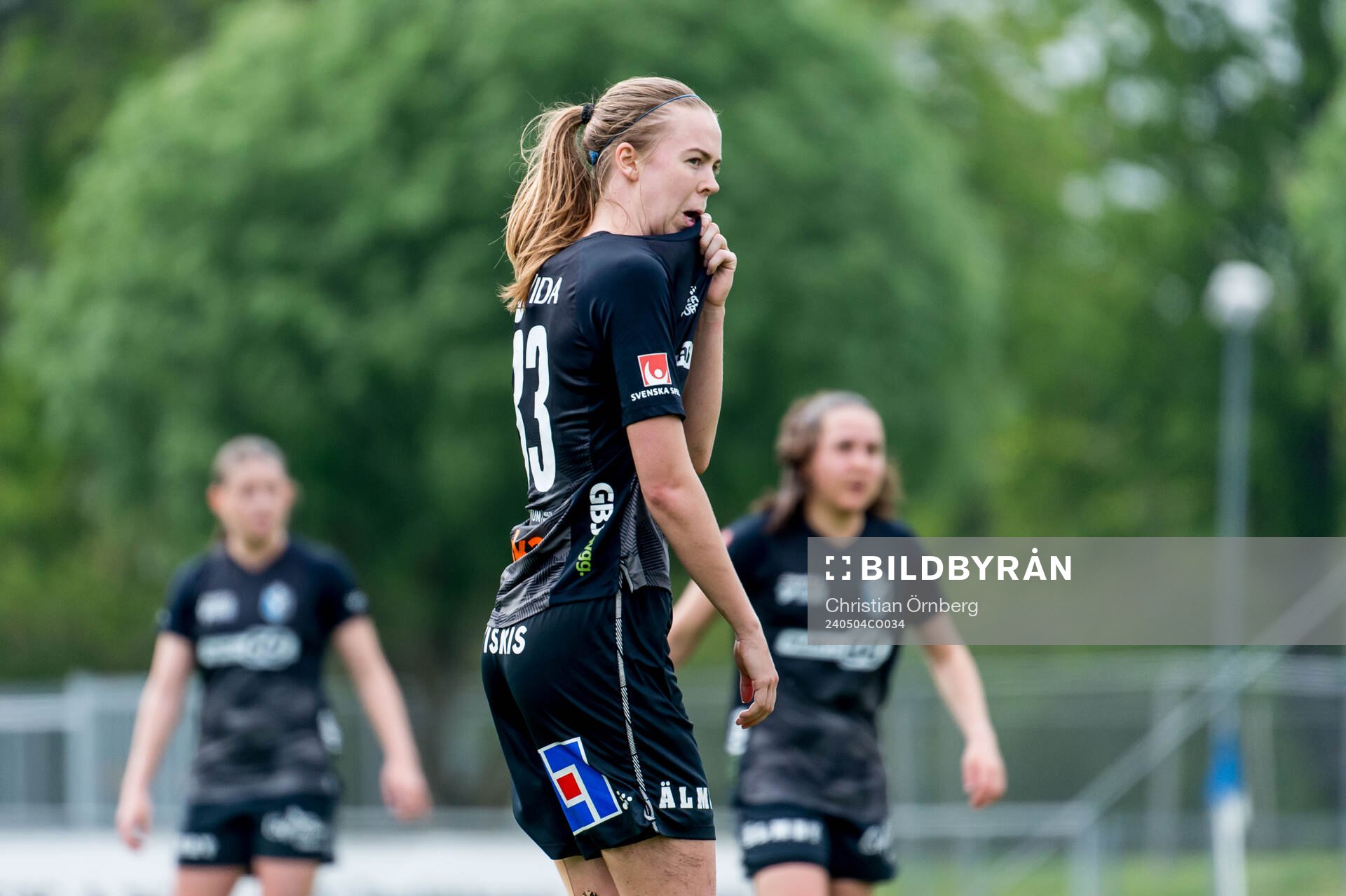Växjö DFFs Elin Nilsson deppar