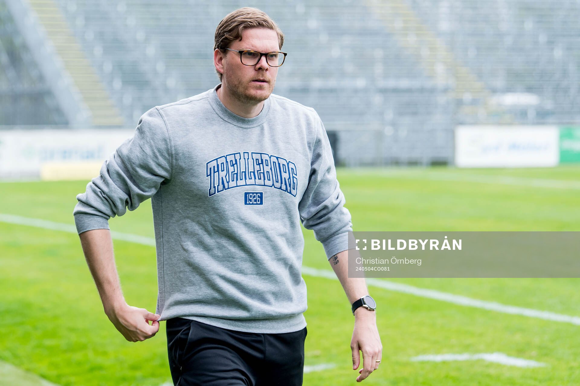 Trelleborgs tränare Joakim Felldin